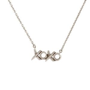 Tiffany & co Silver Paloma Picasso Xoxo Necklace